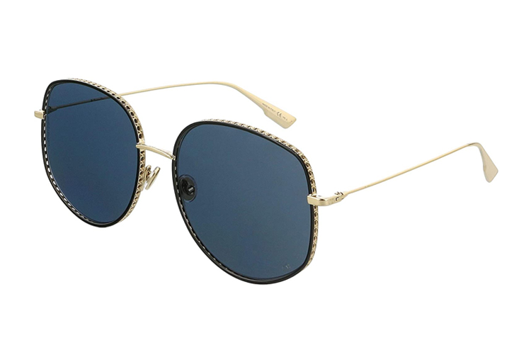 DIOR Round Sunglasses Classic Blue Gold Unisex情侣款 BYDIOR2-J5GA9 圖 2
