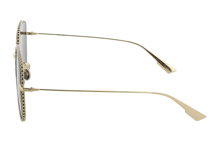 DIOR Round Sunglasses Classic Blue Gold Unisex情侣款 BYDIOR2-J5GA9 圖 4