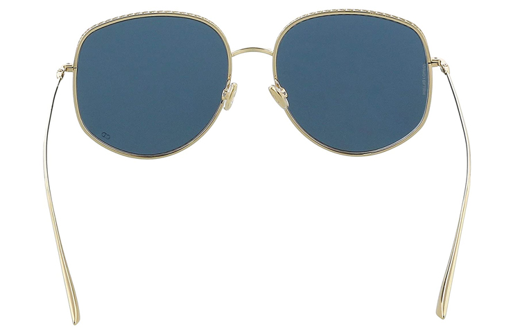 DIOR Round Sunglasses Classic Blue Gold Unisex情侣款 BYDIOR2-J5GA9 圖 5