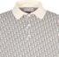 Cheap DIOR S24 All-Over Print Button Straight-Cut Polo Shirt Blue Mens 293M832AT396-C085