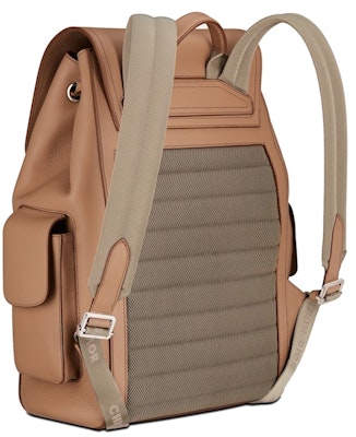 Dior Saddle Backpack Grained Calfskin Brown Order Dior Saddle Backpack Grained Calfskin Brown