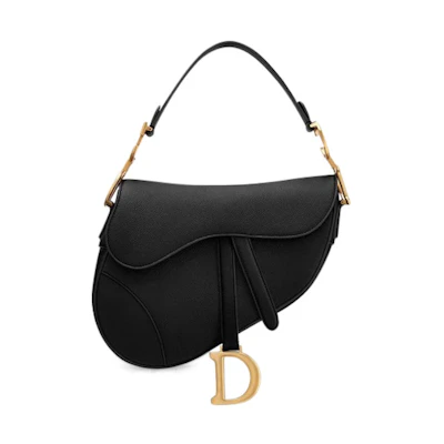 Dior Saddle Bag Calfskin Black