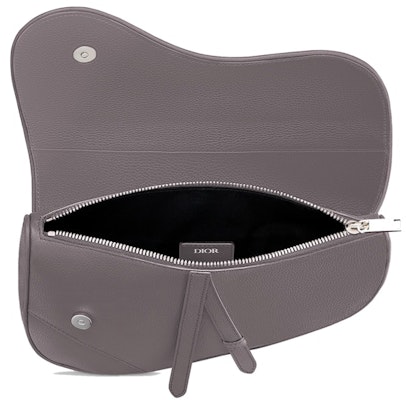 Dior Saddle Bag Calfskin Gray Lookbook Dior Saddle Bag Calfskin Gray