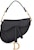 Dior Saddle Bag Calfskin Mini Black