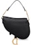Order Dior Saddle Bag Calfskin Mini Black