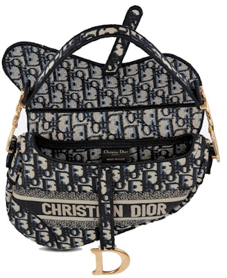 Dior Saddle Bag Dior Oblique Embroidery Blue Order Dior Saddle Bag Dior Oblique Embroidery Blue