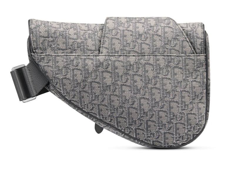 Order 迪奧馬鞍包 Dior Oblique 提花釕金/黑色