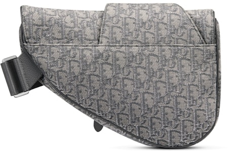 迪奧馬鞍包 Dior Oblique 提花釕金/黑色 Order 迪奧馬鞍包 Dior Oblique 提花釕金/黑色