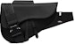 Dior Saddle Bag Grained Calfskin Black