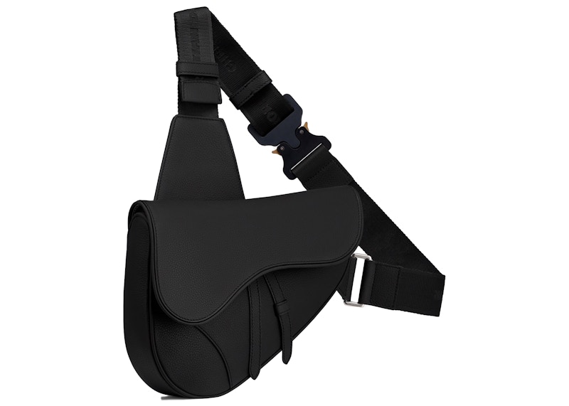 Order Diorサドルバッグ (グレインカーフスキン ブラック)
