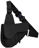 Dior Beg Saddle Kulit Anak Lembu Berbutir Hitam. Order Dior Beg Saddle Kulit Anak Lembu Berbutir Hitam.