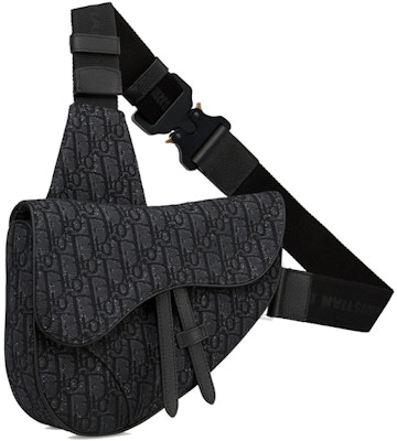 Dior Saddle Bag Oblique Jacquard Black Order Dior Saddle Bag Oblique Jacquard Black