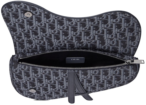 Dior Saddle Bag Oblique Jacquard Blue Order Dior Saddle Bag Oblique Jacquard Blue
