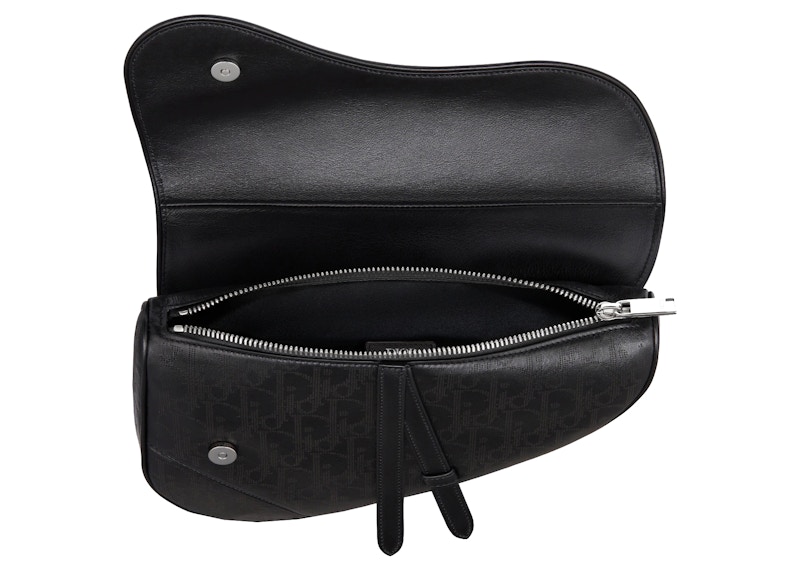 Lookbook Dior 馬鞍包斜紋織物銀河黑色