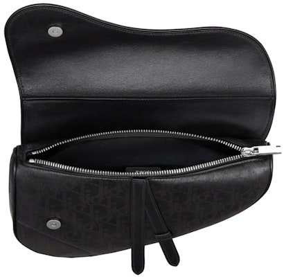 Dior Saddle Bag Oblique Jacquard Galaxy Black Lookbook Dior Saddle Bag Oblique Jacquard Galaxy Black