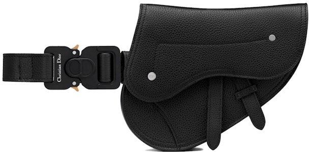 迪奥马鞍腰包 黑色粒面小牛皮 Buy 迪奥马鞍腰包 黑色粒面小牛皮