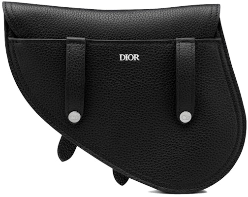 Dior Saddle Belt Bag Grained Calfskin Black Order Dior Saddle Belt Bag Grained Calfskin Black