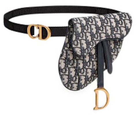 Dior Saddle Belt Bag Oblique Blue Order Dior Saddle Belt Bag Oblique Blue