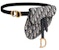 Dior Saddle Belt Bag Oblique Blue