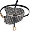 Lookbook Dior Saddle Belt Bag Oblique Blue