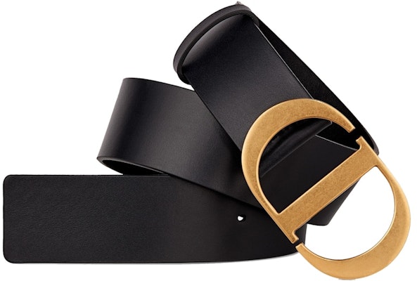 Dior Saddle Belt Calfskin 40 MM Black Order Dior Saddle Belt Calfskin 40 MM Black