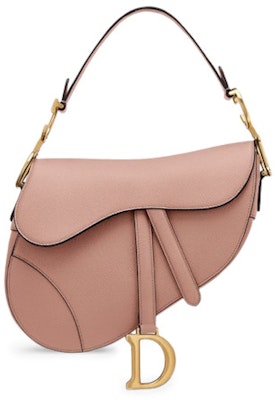 Dior Saddle Grained Calfskin Medium Blush Buy Dior Saddle Grained Calfskin Medium Blush