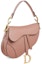 Order Dior Saddle Grained Calfskin Medium Blush