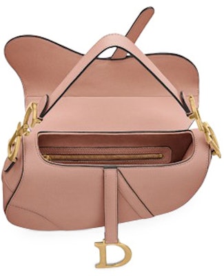 Dior Saddle Grained Calfskin Medium Blush Lookbook Dior Saddle Grained Calfskin Medium Blush
