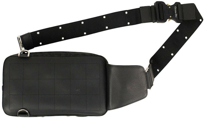 Dior Saddle Pouch Oblique Black Order Dior Saddle Pouch Oblique Black
