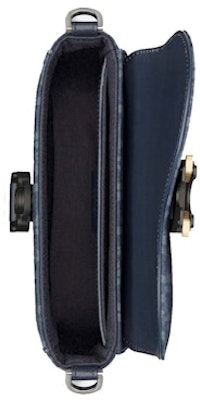 Dior Saddle Pouch with Strap Denim Blue Lookbook Dior Saddle Pouch with Strap Denim Blue