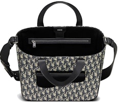 迪奥马鞍托特包Oblique银河米色/黑色 Order 迪奥马鞍托特包Oblique银河米色/黑色