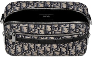 迪奥斜挎包Safari 黑色米色Oblique提花 Order 迪奥斜挎包Safari 黑色米色Oblique提花