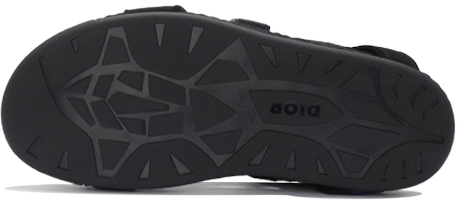 Sandal Dior 'Oblique Cetakan Hitam' 3SA094ZIY_965 Details for Sandal Dior 'Oblique Cetakan Hitam' 3SA094ZIY_965