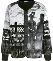 DIOR Seasonal Grey Tech Wool Fleece Jacket 143J434A0733-C889 DIOR Seasonal Grey Tech Wool Fleece Jacket 143J434A0733-C889