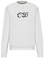 DIOR Seasonal Logo Crewneck Sweatshirt White 193J687A0531-C089 DIOR Seasonal Logo Crewneck Sweatshirt White 193J687A0531-C089