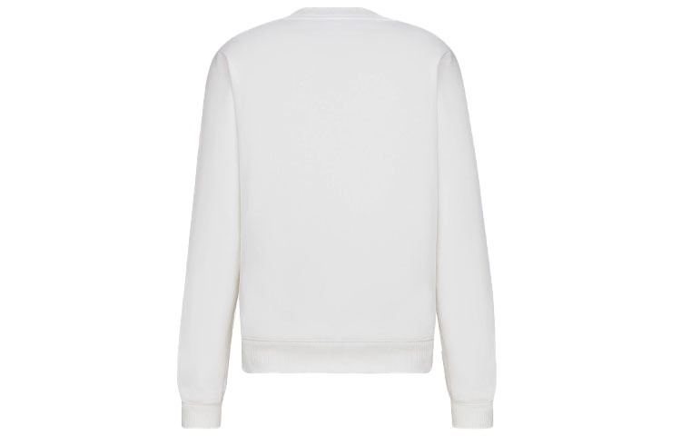 Lookbook ディオール シーズナル ロゴ クルーネック スウェットシャツ ホワイト 193J687A0531-C089