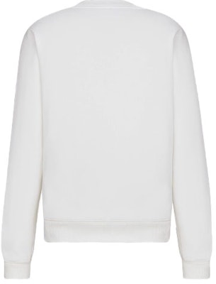 ディオール シーズナル ロゴ クルーネック スウェットシャツ ホワイト 193J687A0531-C089 Lookbook ディオール シーズナル ロゴ クルーネック スウェットシャツ ホワイト 193J687A0531-C089