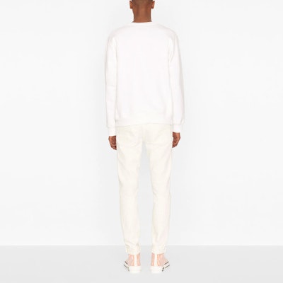 ディオール シーズナル ロゴ クルーネック スウェットシャツ ホワイト 193J687A0531-C089 Details for ディオール シーズナル ロゴ クルーネック スウェットシャツ ホワイト 193J687A0531-C089