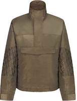 DIOR Seasonal New Logo Stand Collar Jacket Beige-Brown. 193C402A5149-C181 DIOR Seasonal New Logo Stand Collar Jacket Beige-Brown. 193C402A5149-C181
