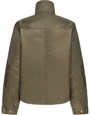 DIOR Seasonal New Logo Stand Collar Jacket Beige-Brown. 193C402A5149-C181 Lookbook DIOR Seasonal New Logo Stand Collar Jacket Beige-Brown. 193C402A5149-C181