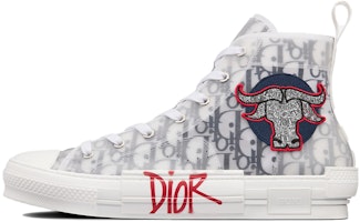 Dior Shawn Stussy x B23 High 'Ox Head Embroidery Patch' 3SH118ZJK_H063 Dior Shawn Stussy x B23 High 'Ox Head Embroidery Patch' 3SH118ZJK_H063