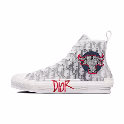 Dior Shawn Stussy B23 High 'Ox Head Embroidery Patch'