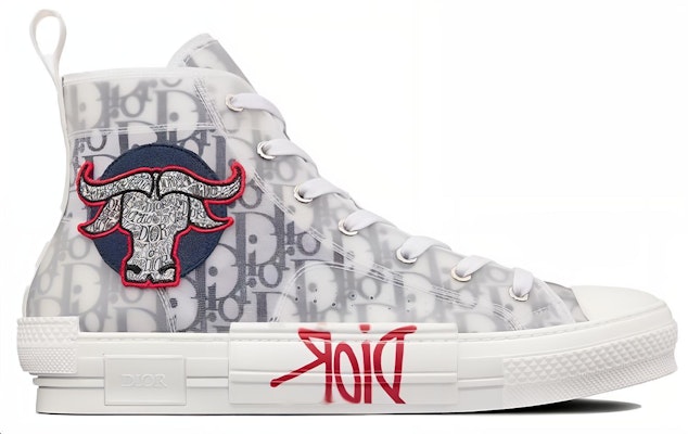 Dior Shawn Stussy x B23 High 'Ox Head Embroidery Patch' 3SH118ZJK_H063 Order Dior Shawn Stussy x B23 High 'Ox Head Embroidery Patch' 3SH118ZJK_H063