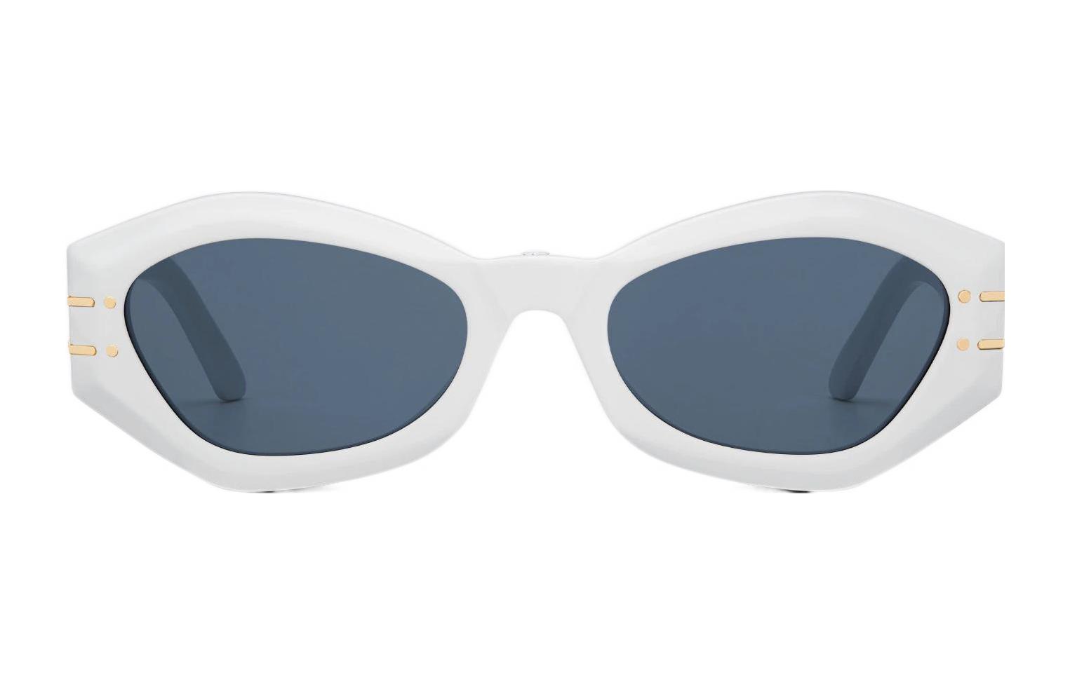 Dior Signature B1U Irregular White Sunglasses. DSGTB1UXR-50B0 圖 4