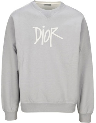 ディオール シグネチャー グラフィティプリント オーバーサイズ スウェットシャツ グレー 033J604B-0531-800 Order ディオール シグネチャー グラフィティプリント オーバーサイズ スウェットシャツ グレー 033J604B-0531-800