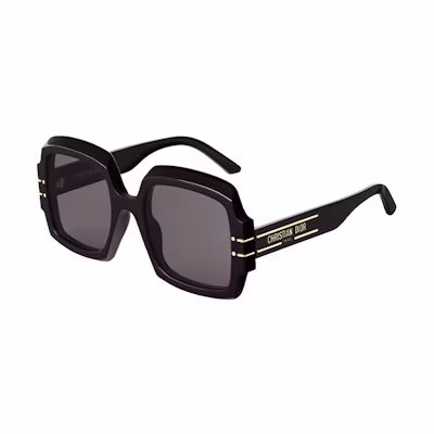 DIOR Signature S1U Square Sunglasses Black Unisex Fashion Eyewear Dior Signature S1U -10A0