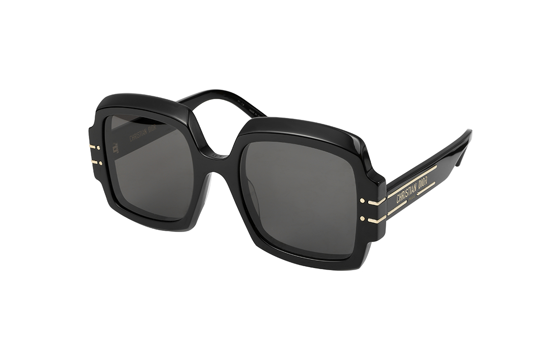 DIOR Signature S1U Square Sunglasses Black Unisex Fashion Eyewear Dior Signature S1U -10A0 圖 5