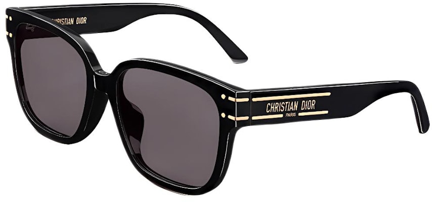 Dior Signature S7F 方形墨镜 黑色 中性 经典字母镜腿 DSGTS7FXR-10A0 Buy Dior Signature S7F 方形墨镜 黑色 中性 经典字母镜腿 DSGTS7FXR-10A0