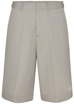 DIOR Celana Pendek Kasual Unisex Warna Silver Model Straight-Cut 033C101A4120-C880 Order DIOR Celana Pendek Kasual Unisex Warna Silver Model Straight-Cut 033C101A4120-C880