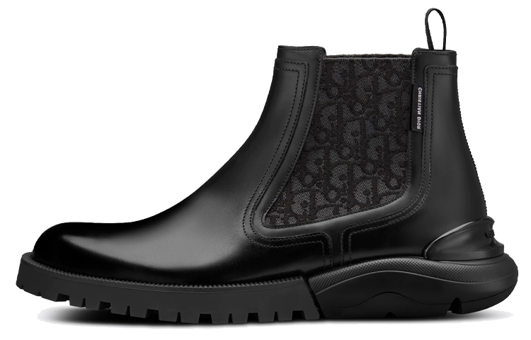 Buy Bota Tobillera Dior de Piel Lisa 'Negra' 3BO244ZGB_H969